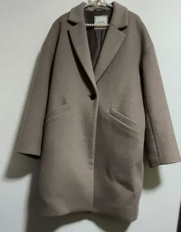 JEANASIS 베이지 체스터 코트 free 사이즈