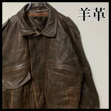 가죽 자켓 봄버 자켓 G1 A2 천연 가죽 페이드 s5