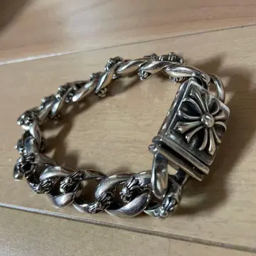 실버 체인 팔찌 2002년 각인