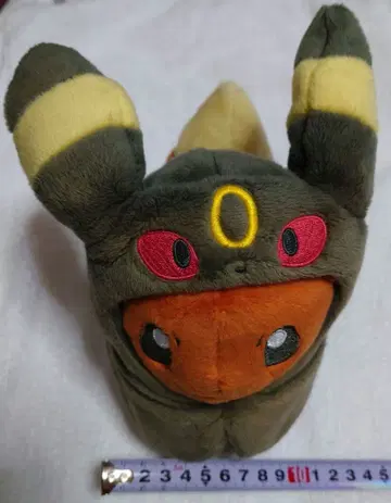 포켓몬 센터 이브이 판초 블래키 봉제 인형