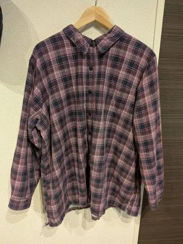 L.L.Bean 체크 셔츠 플리스 안감