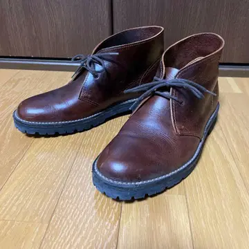 Quoddy(쿼디) 가죽 처카 부츠 천연 가죽 비브람 밑창