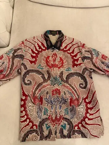 바틱 셔츠 남성용 XL