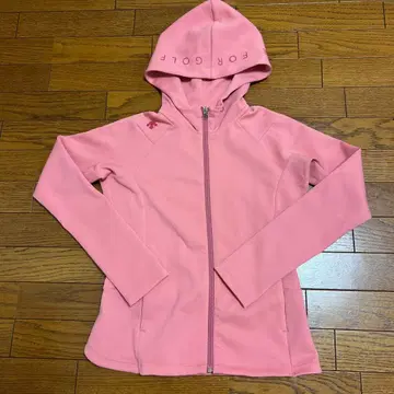 데상트 골프 여성용 집업 후드티