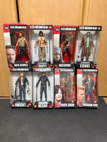 워킹 데드 피규어 8세트