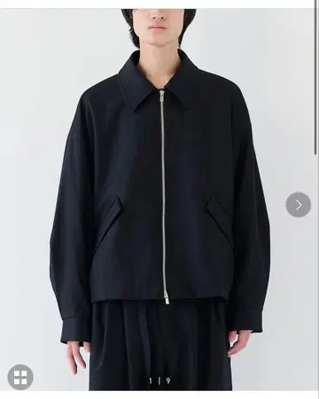 [ SHAREEF ] 2/72 강압축 플라노 블루종 블랙