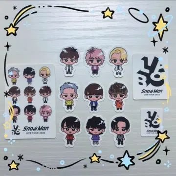 Snow Man LIVE TOUR 2022 스티커