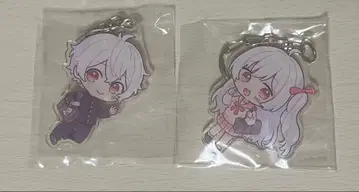 마후마후 마눈쨩 아크릴 키링 2개 세트