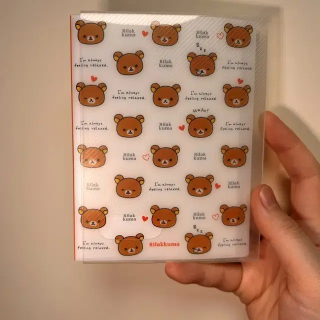 고전문구 산엑스 리락쿠마 미니 앨범