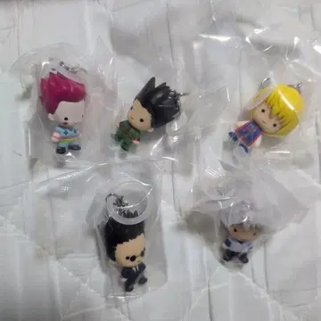 HUNTER x HUNTER 메지루시 액세서리 전 5종 컴플리트 세트