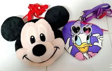 [ 미사용 새상품 ] 미키마우스 & 데이지덕 소품함 세트