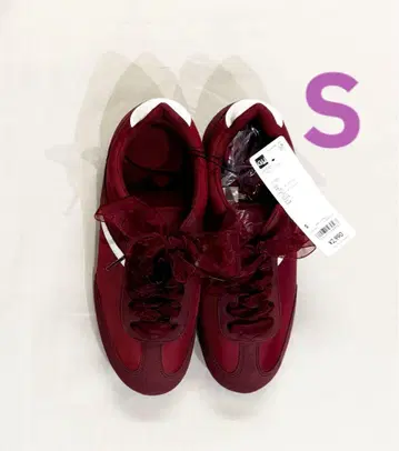 GU 리본 스니커즈 S 레드 22.5cm 지유