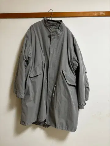 빔스 하트 그레이 모즈 코트 S 사이즈