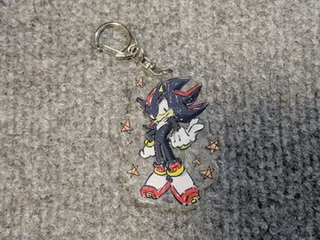 쉐도우 더 헤지혹 그래프 아트 아크릴 키링