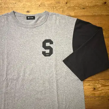 Subciety 서브사이에티 베이스볼T 7부 소매 뒷면 아치