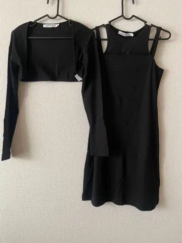 미사용 새상품 캘빈클라인 진 셋업 원피스 S