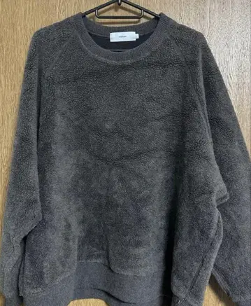 Graphpaper 그레이 울 보아 맨투맨