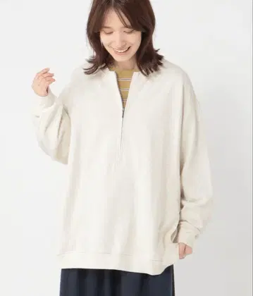 스튜디오 클립 [ days ] 하프 지퍼 맨투맨 풀오버