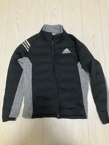 adidas 남성용 자켓 M 블랙/그레이