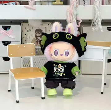 labubu 러브러브 인형 옷 3종 세트