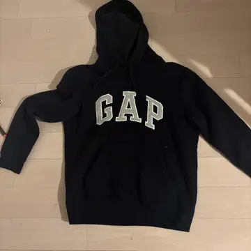 GAP 블랙 후드티 M 사이즈