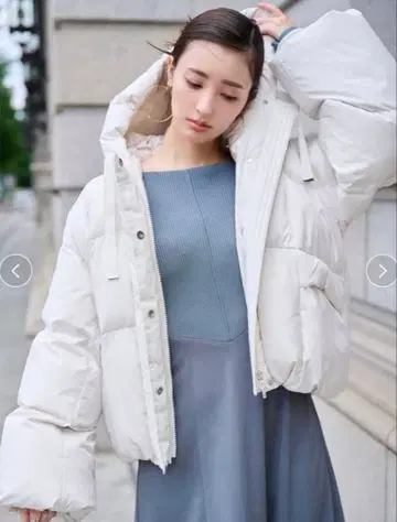 프레이 아이디 후드 숏 다운 코트