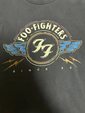 Foo Fighters 후 파이터즈 Y2K 티셔츠 XL