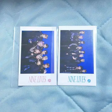 초특급 집합 NINE LIVES 미니 사진 컴플리트 2장 세트