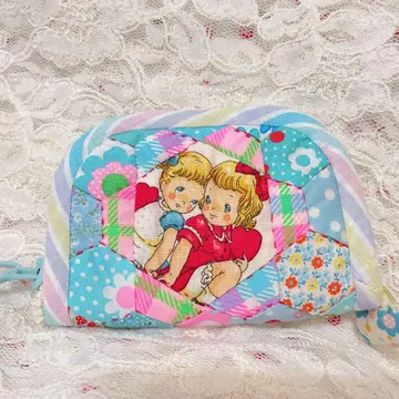 컴팩트 지갑 마가렛 & 소피 핸드메이드 패치워크