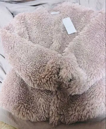 ELENCARE DUE 보아 자켓 FREE 사이즈 브라운 계열