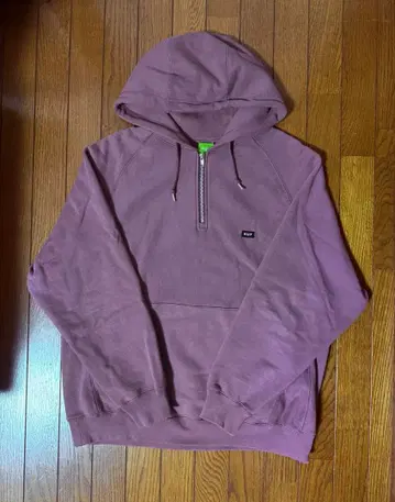 HUF 하프 지퍼 후디