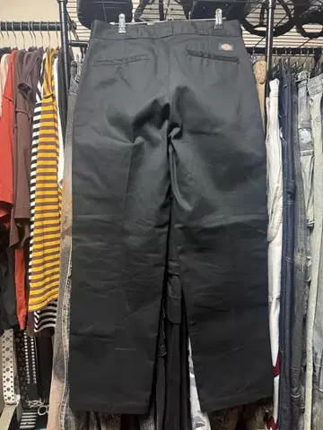 Dickies 디키즈 워크 팬츠 W34 블랙 874