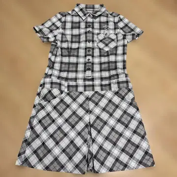 Callaway 체크 무늬 여성용 골프웨어