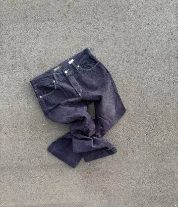 네이비 32 x 30 코듀로이 팬츠