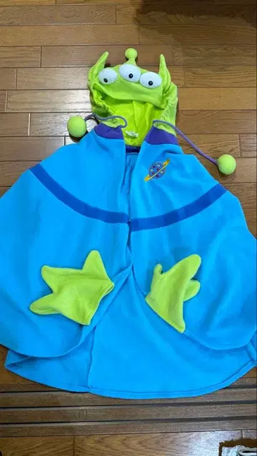 토이스토리 에이리언 후드 부착 케이프 TDL