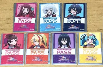 영화 좀비랜드 사가 입장객 특전 백야드 패스풍 스티커 컴프