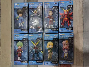 건담 시리즈 월드 컬렉터블 피규어 vol.1의 전 8종 세트