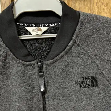 플리스 자켓 M 그레이