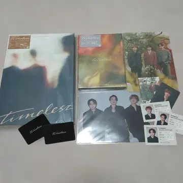 timelesz 1st EP 초회 한정판 2종 세트