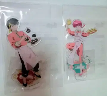 란마 1/2 C상 아크릴 스탠드 2개 세트 [미개봉 새상품]