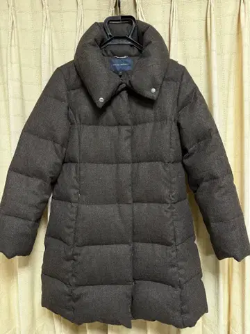 다크 브라운 다운 자켓