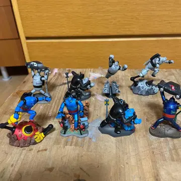 철인 28호 피규어 8개 세트 타임슬립 글리코