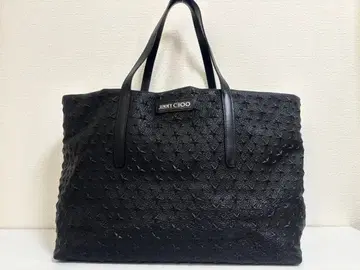 컨디션 최상 JIMMY CHOO 지미추 피머리코 엠보싱 토트백