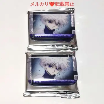 HUNTER x HUNTER 중국 명장면 트레이딩 캔뱃지 키루아 2개