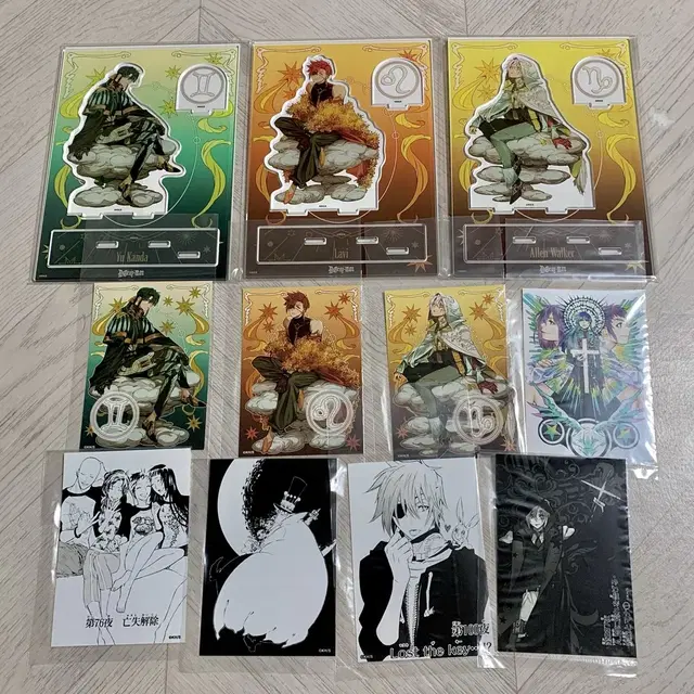 디그레이맨 별의 축제 아크릴 스탠드 알렌 칸다 라비 특전포함