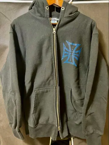 Psycho Wheels 사이코휠즈 지퍼 후드티 스컬