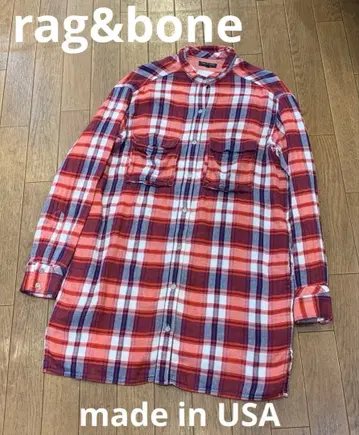 rag&bone 래그앤본 USA제 체크 무늬 긴팔 셔츠