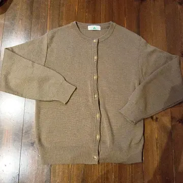san' 브라운 가디건 M