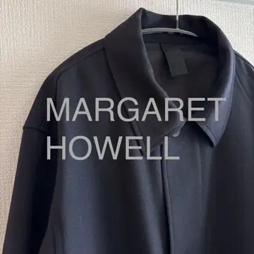 MARGARET HOWELL 23AW 블랙 울 자켓