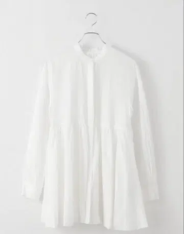 미사용 새상품 스픽앤스팬 코튼 실크 티어드 튜닉